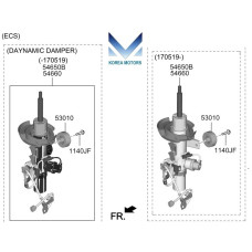 mobis amortizator peredniy kia stinger 2017-20